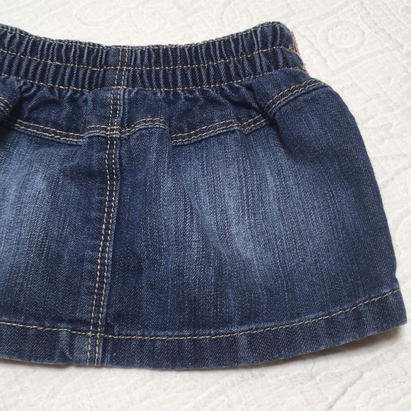 0-3m (6/$20) Denim Jean Skirt by Old Navy - Picture 5 of 8